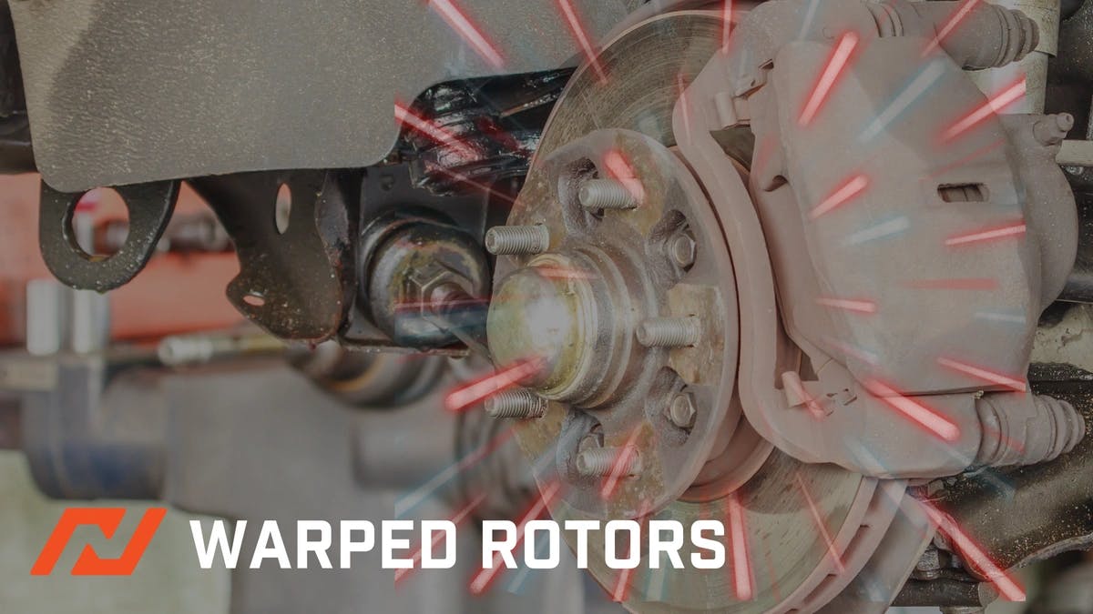 NuBrakes Blog Warped Brake Rotors - Understanding, Fixing, and Prevention Image