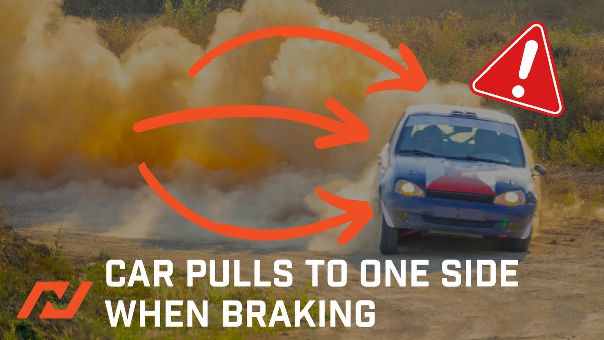 NuBrakes Blog Why Your Car Pulls to One Side When Braking Image